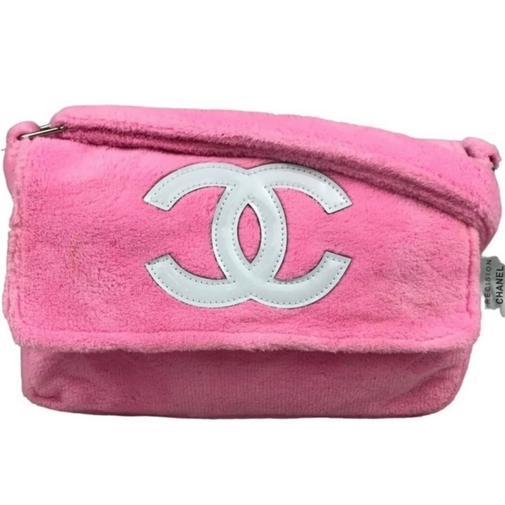 ⭐️ FIRM PRICE ⭐️ Authentic Chanel Terrycloth Makeup Bag